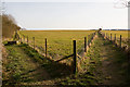 Footpath junction south of Winsford Close