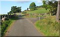 NS4673 : Footpath to Loch Humphrey by Lairich Rig