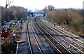 Looking up the line to Walton Well Road Bridge