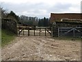 National Trust sign at Gumber Farm