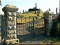 Gates to Kirkmaiden Cemetery