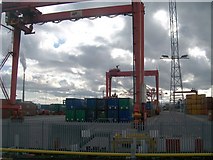 O1934 : Container Terminal, Tolka Quay Road, Dublin Port by Eric Jones