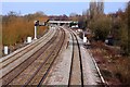 Looking down the line to Aristotle Lane bridge