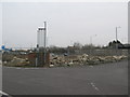 Rubble before the rising of KFC in Chestfield