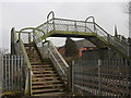 Footbridge, Accrington-Burnley Railway, Meadow Bank