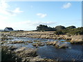 Scrubland and a new house near Northwilds