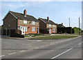 Cottages in Watton Road, Shropham