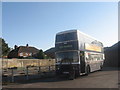 Bus Parked in the Yard