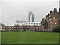 Tabard Gardens, looking north-west