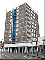 Tower block on Prioress Street