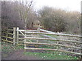 Entrance to Londonthorpe Wood near Grantham