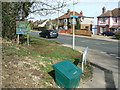 Salt Box And Road Junction