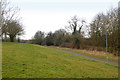 Daventry: path beside playing field