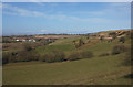 Fields by Lluest-newydd farm