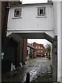 Entrance to old brewery site