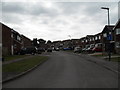 Looking southwards in Gainsborough Drive