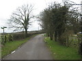 Footpath crosses Brabourne Lane