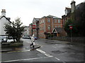 Looking from Shelley Road into Crescent Road