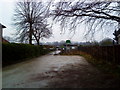 Allotments entrance, Grove Avenue, Beeston