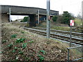 Bridge over railway near Marston Green