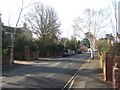 Matford Avenue, Exeter on a spring morning