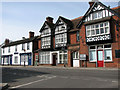 Diss - junction of St Nicholas Street and Shelfanger Road (B1077)