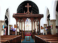 The church of St Mary in Diss - view east