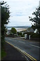 Road down to Benllech Beach