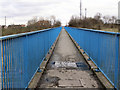 Footbridge over the A627M