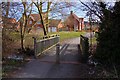 Footbridge over Letcombe Brook