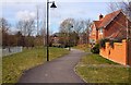 Footpath to the Health Centre