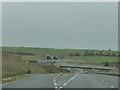 A505 approaching theWeston Hills Tunnel