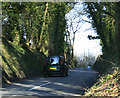 2010 : B3098 looking east at Flinty Knapp