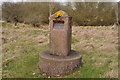 TL8794 : Monument to the former Sturston Hall by Nick Mutton 01329 000000