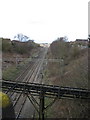 Railway Line NW of Hartford Railway Station