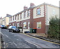 Houses at the top end of Old Hill, Christchurch