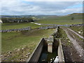 Trough and track to Braemar House