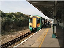 TV4899 : Train in Seaford Station by Paul Gillett