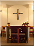 TQ4783 : St John the Divine, Goresbrook Road, Dagenham - Altar by John Salmon