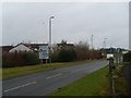 Approaching Westacres Roundabout