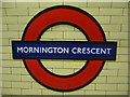 London Underground logo, Mornington Crescent