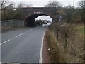 Railway bridge over Aurs Road