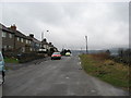 View South down Brown Edge Road to Buxton