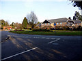 Junction of Old Schools Lane with Chessington Road, Ewell, Surrey