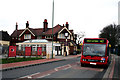 Beddington:  Bus on Beddington Lane