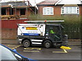 Street sweeper on Wilton Road, Southampton