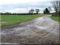 Track leading south-east from Semere Green