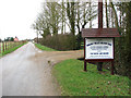 Entrance to Waveney Valley Holiday Park