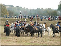 TF3464 : Re-enactment - The Siege of Bolingbroke Castle by Dave Hitchborne