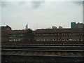 London : Lambeth : Rail Track & Houses